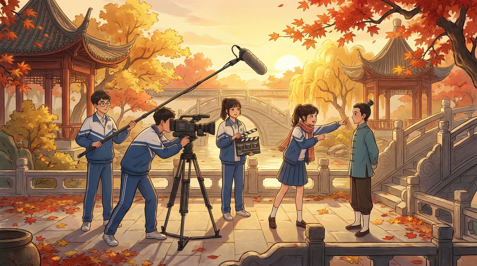 91传媒校园短片